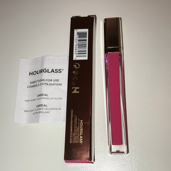 HOURGLASS UNREALHIGH SHINE VOLUMIZING LIP GLOSS in fever NEW in box - Picture 5 of 9